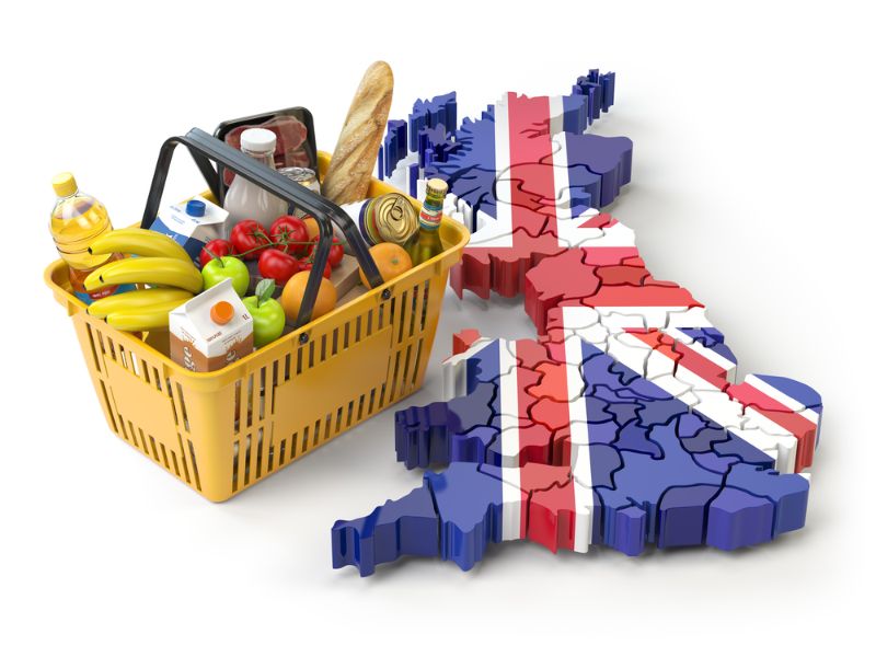 Tracking prices across the UK with the shopping basket concept